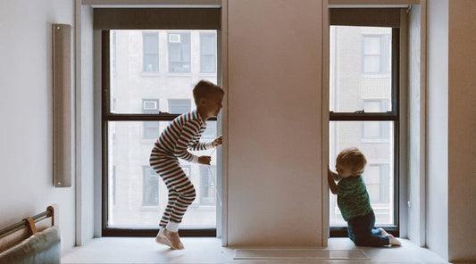 Two Kids in bedroom