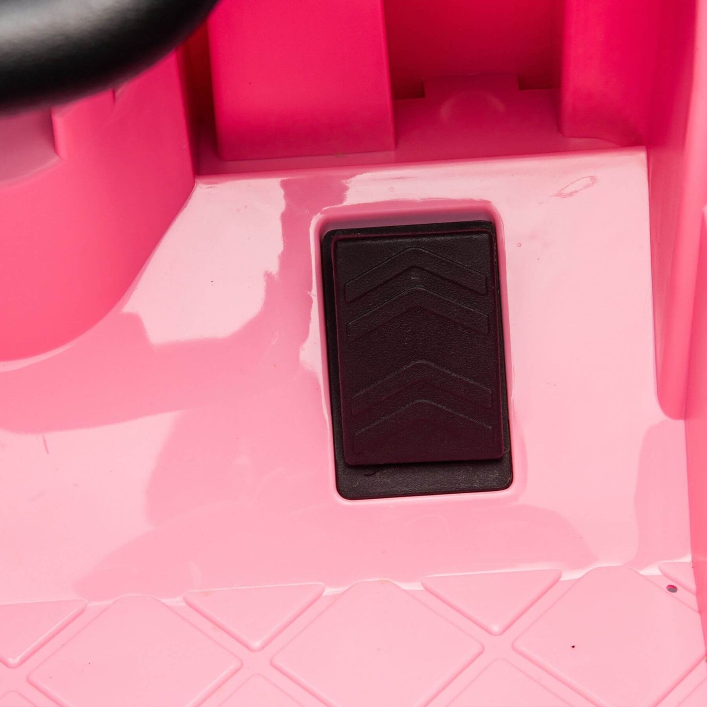 Close-up of HIFINE 24V Kids Ride On Car - Pink