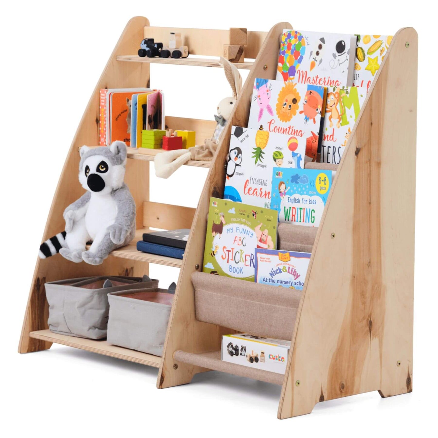 Goodevas 2in1 Montessori Shelf - Beige