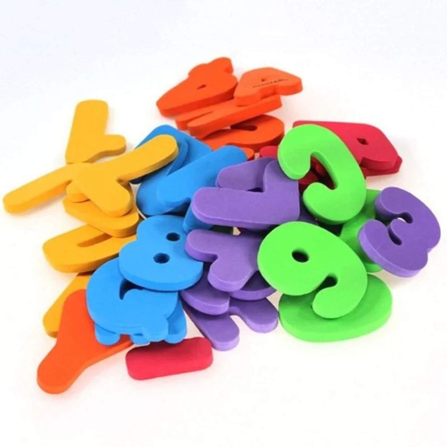 RocketBaby USA 36-Pieces Set Letters and Numbers Bath Toy