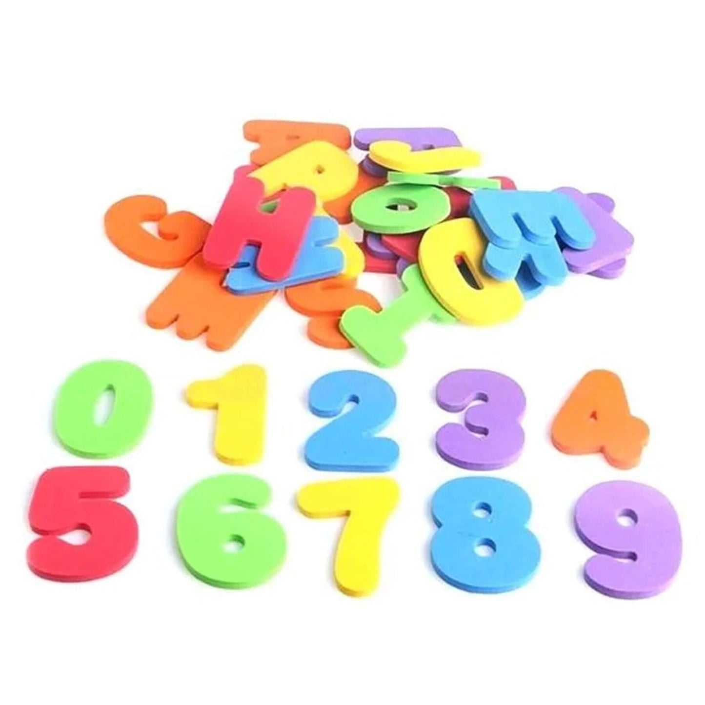 RocketBaby USA 36-Pieces Set Letters and Numbers Bath Toy