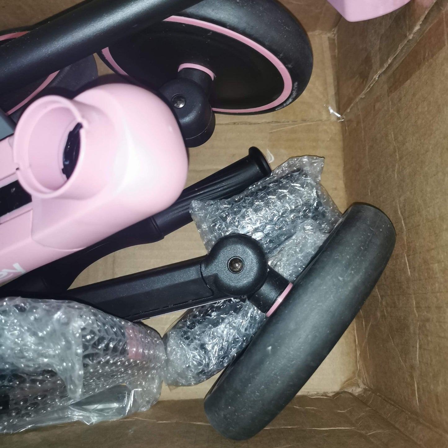 Besrey 5-in-1 Toddler Tricycle with Backrest Pink (Lightly Used)