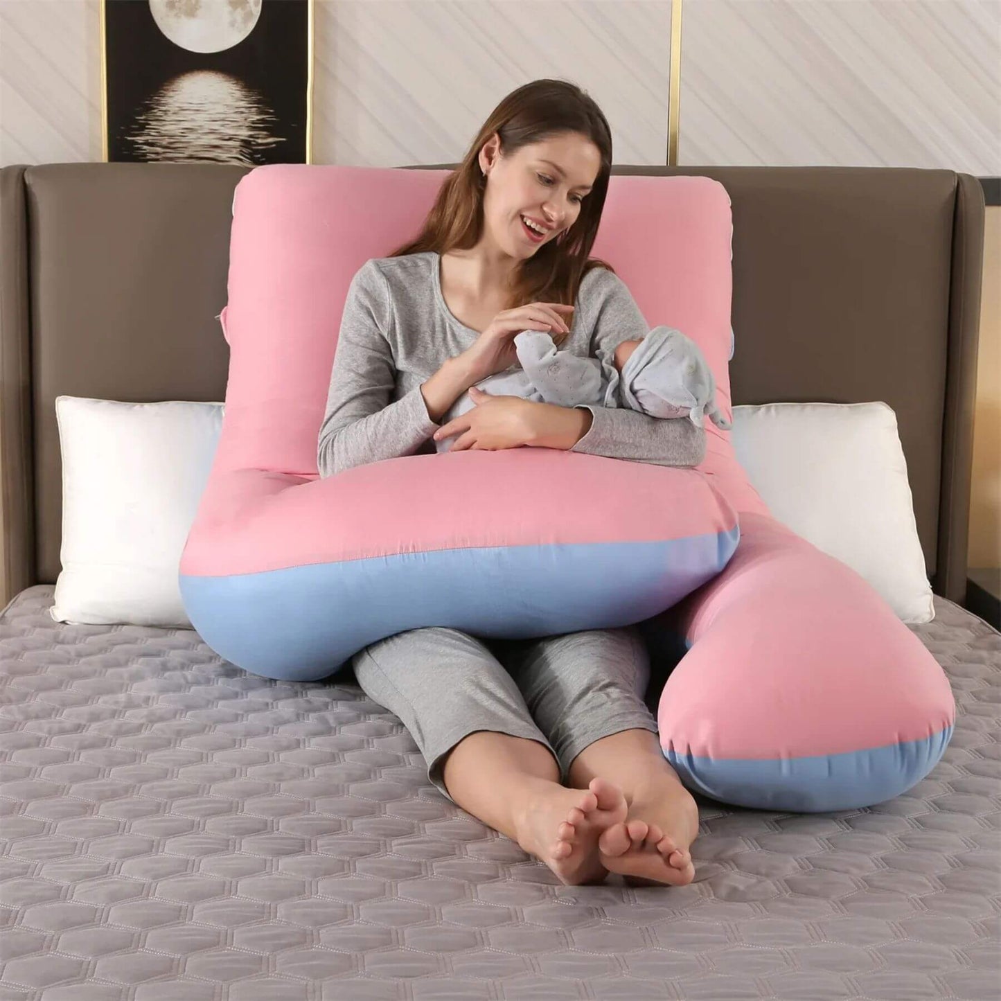 RocketBaby USA U-Shaped Multifunctional Maternity Pillow