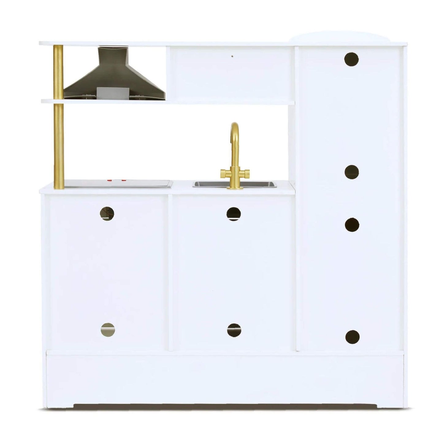 Back View of Teamson Kids All-in-One Little Chef Munich Play Kitchen