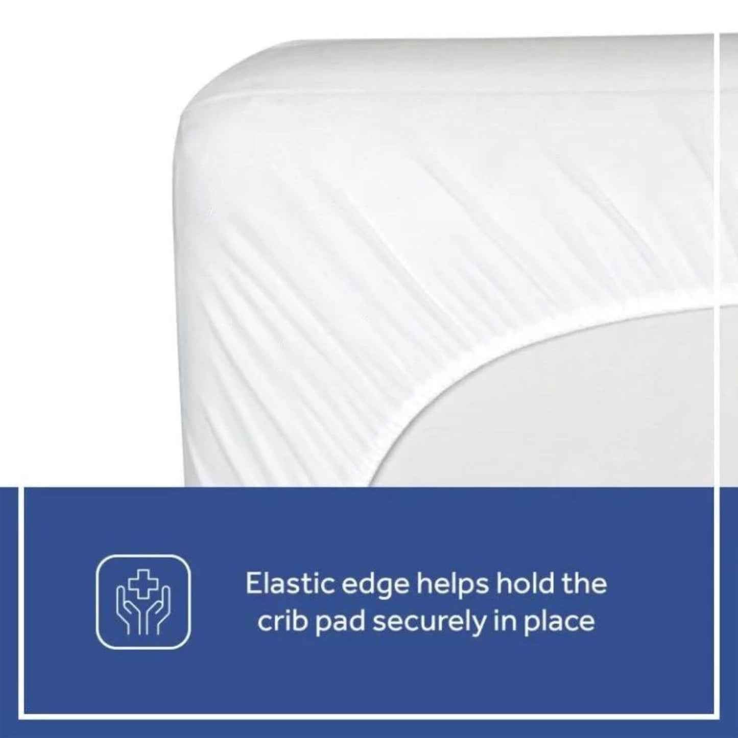 Sealy Allergy Protection Plus Fitted Crib Mattress Pad - Detail