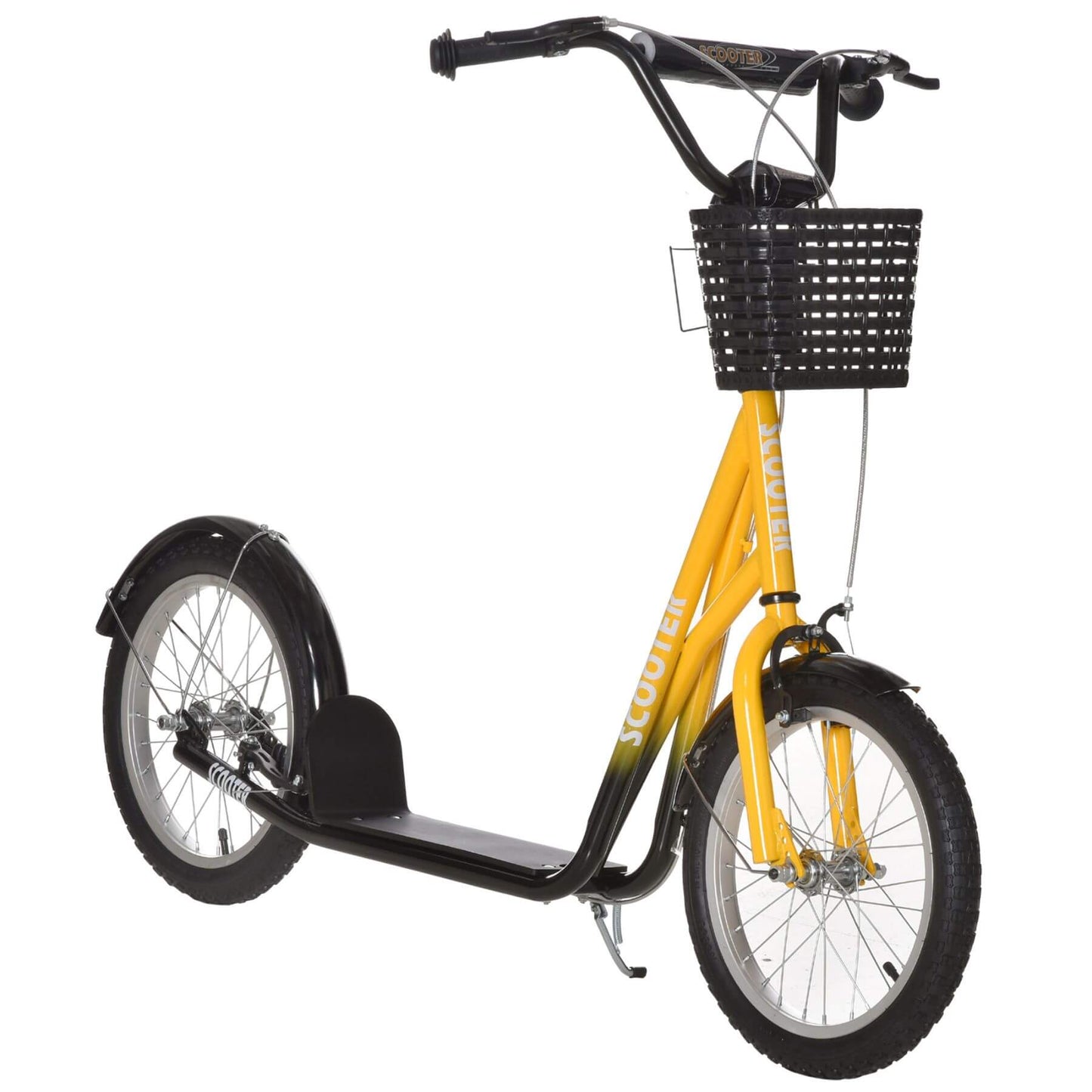 Aosom Youth Scooter - Yellow