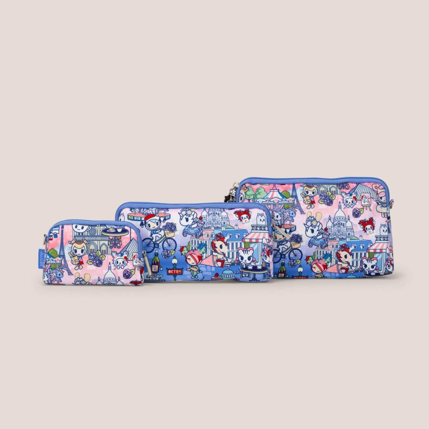 tokidoki Be Set 3-Piece Pouch Set - C'est la vie à Paris