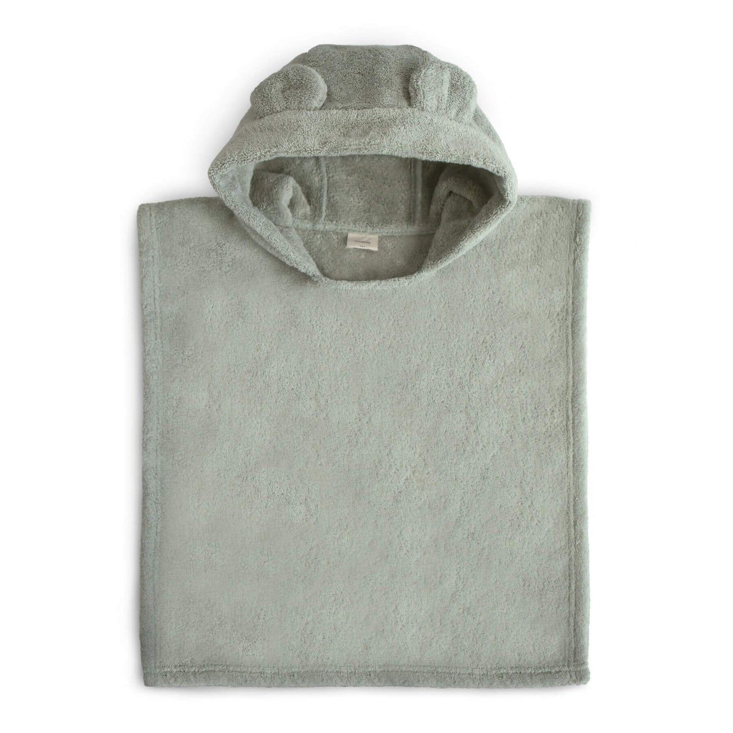 Mushie Bear Poncho Towel Moss
