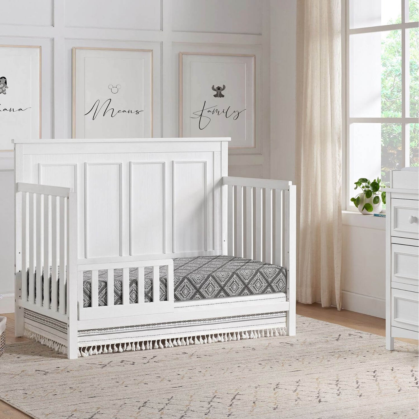 Oxford Baby Bennett Guard Rail | Rustic White
