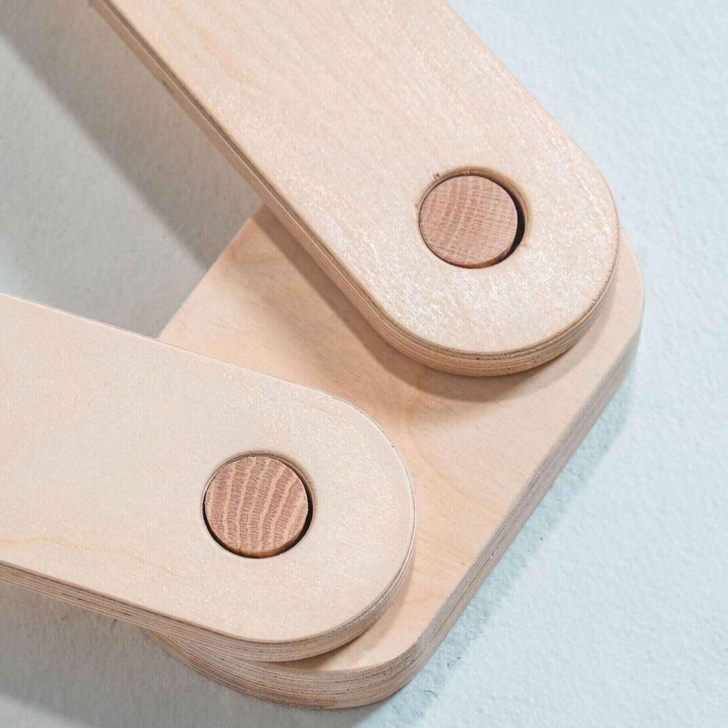 Close-up of Bunny Hopkins Balance Beam