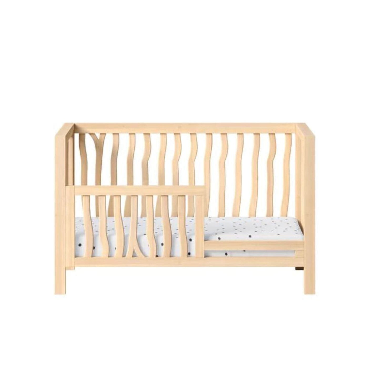 Milk Street Branch 4-in-1 Convertible Crib Natural