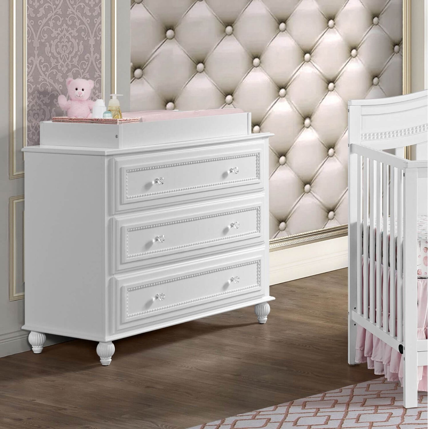 Oxford Baby Briella 3-Drawer Dresser | White