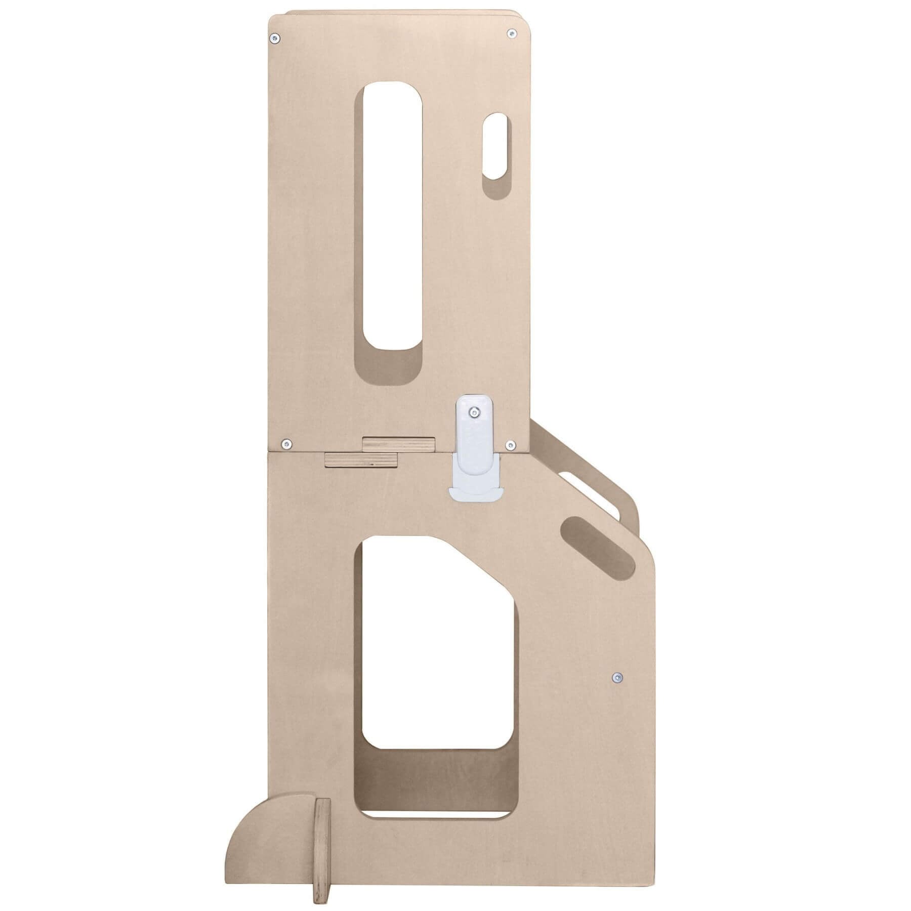 Side View of Busy Kids 2-In-1 Kitchen Tower and Kids Art Desk