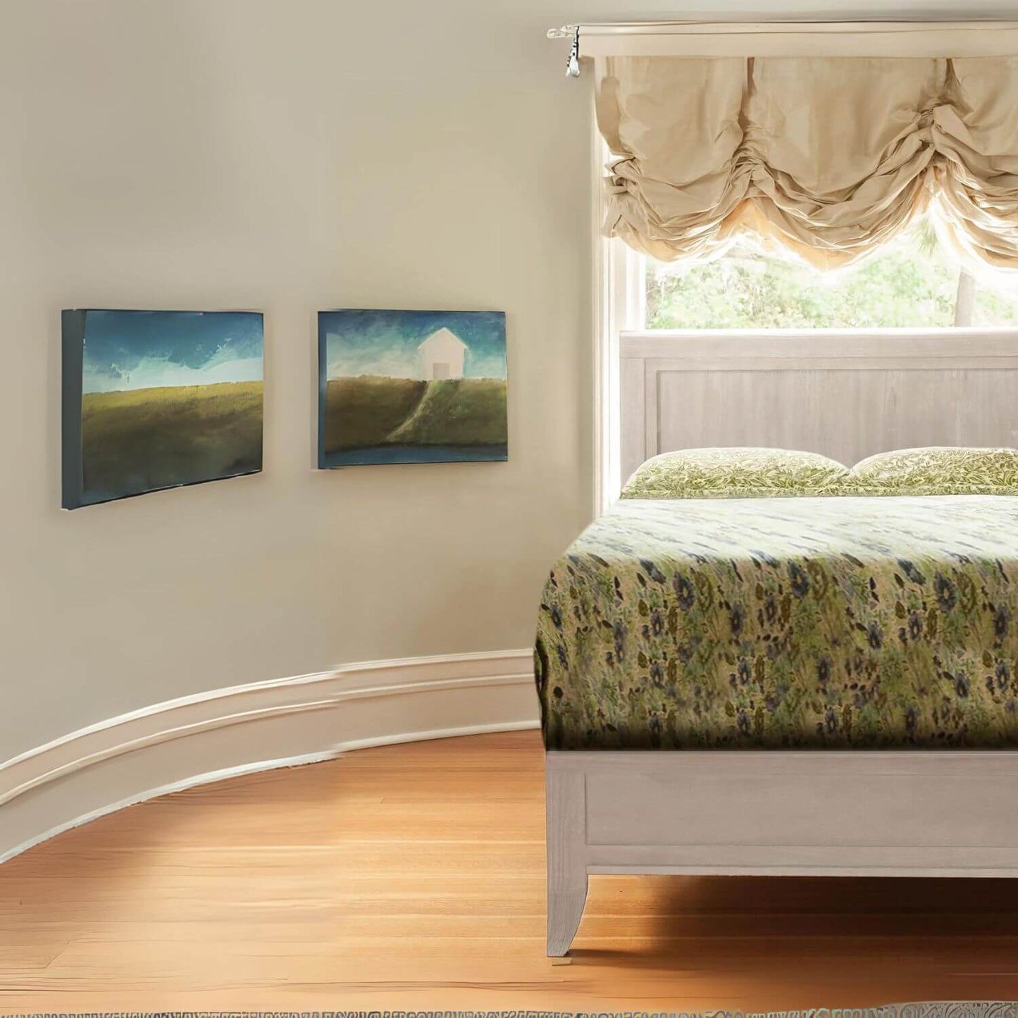 Milk Street Baby Cameo Low Profile Footboard Steam - Detail