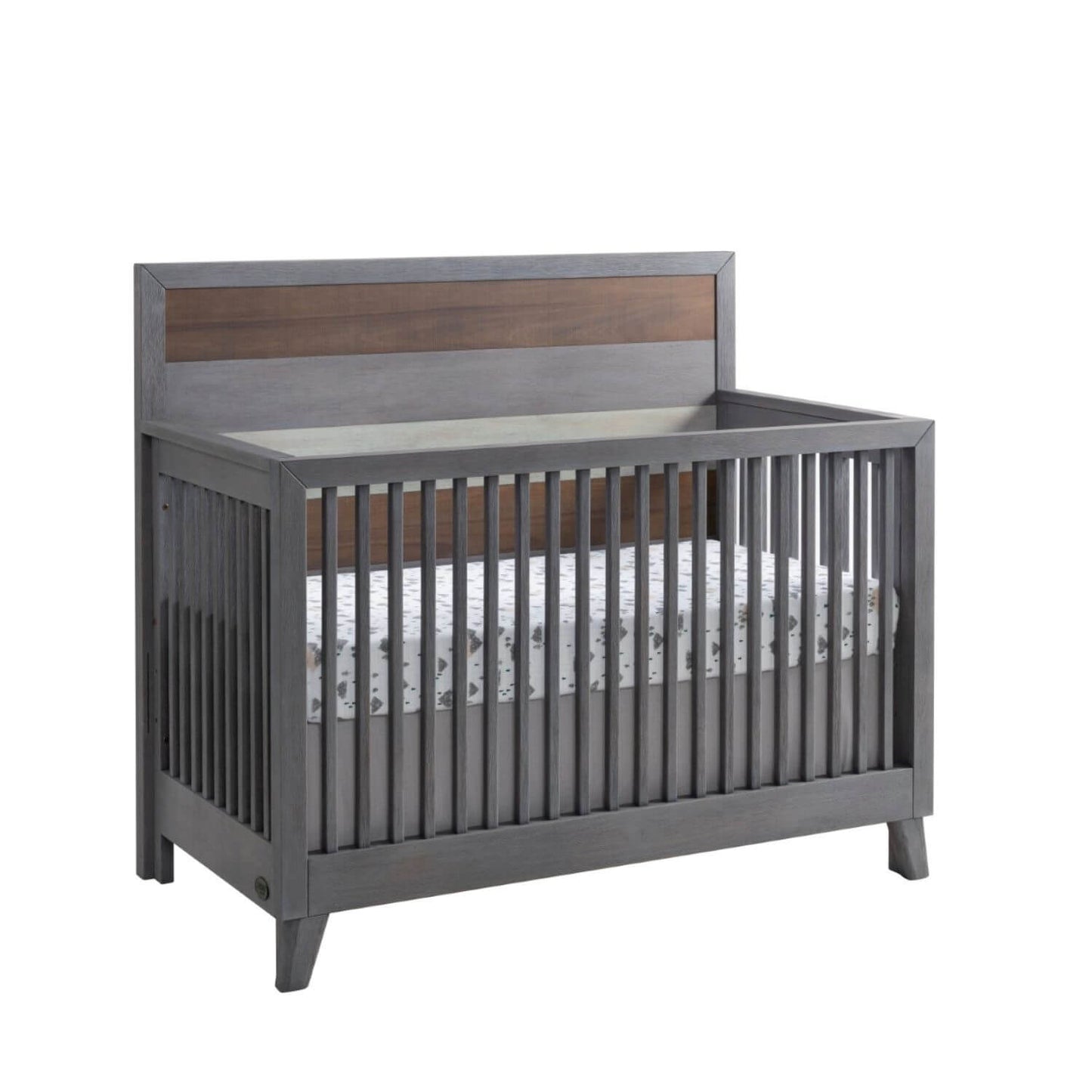 Soho Baby Cascade 4-in-1 Convertible Crib | Multi Tone Gray