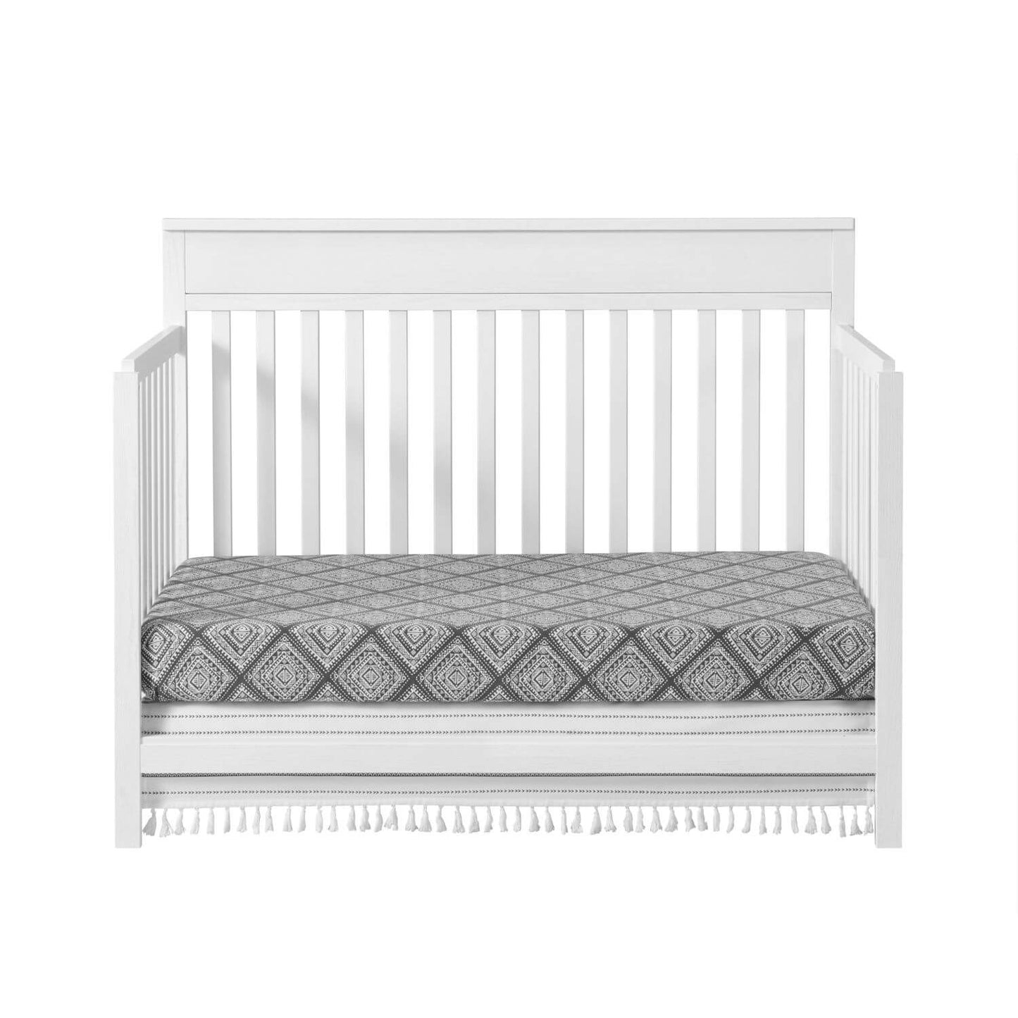 Oxford Baby Castle Hill 4-in-1 Convertible Crib | Barn White