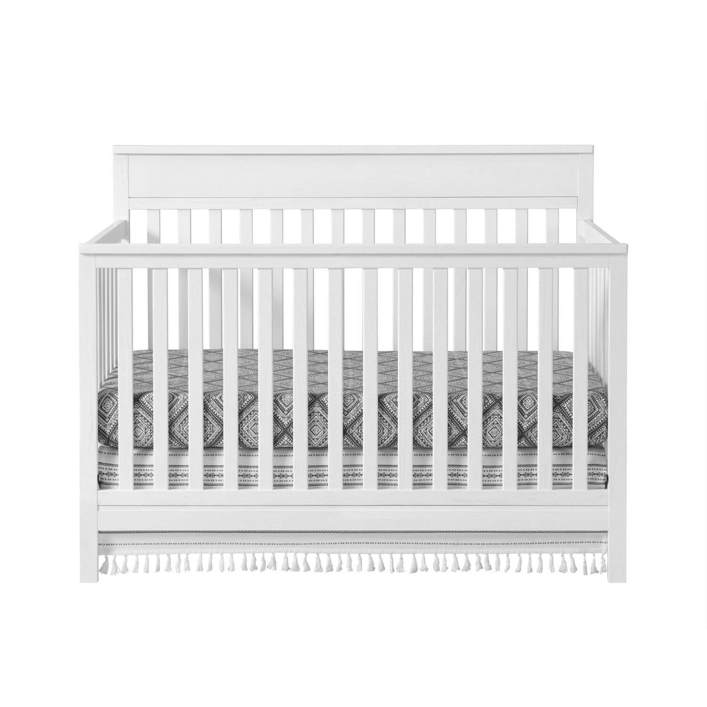Oxford Baby Castle Hill 4-in-1 Convertible Crib | Barn White