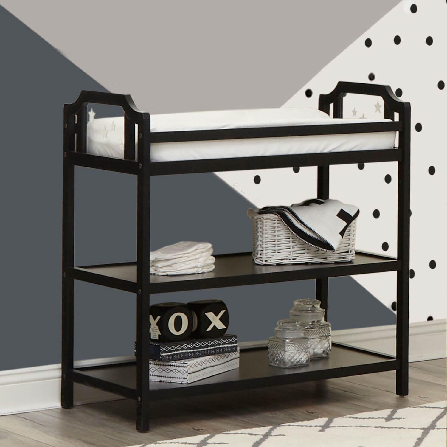 Suite Bebe Celeste Changing Table Black