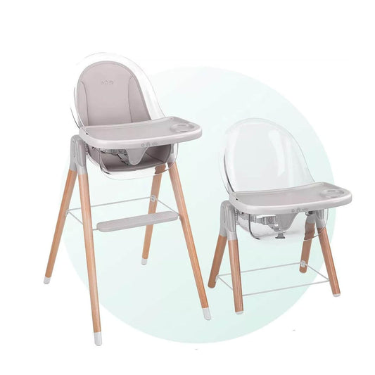 Children Of Design 6 in 1 Classic High Chair in Grey