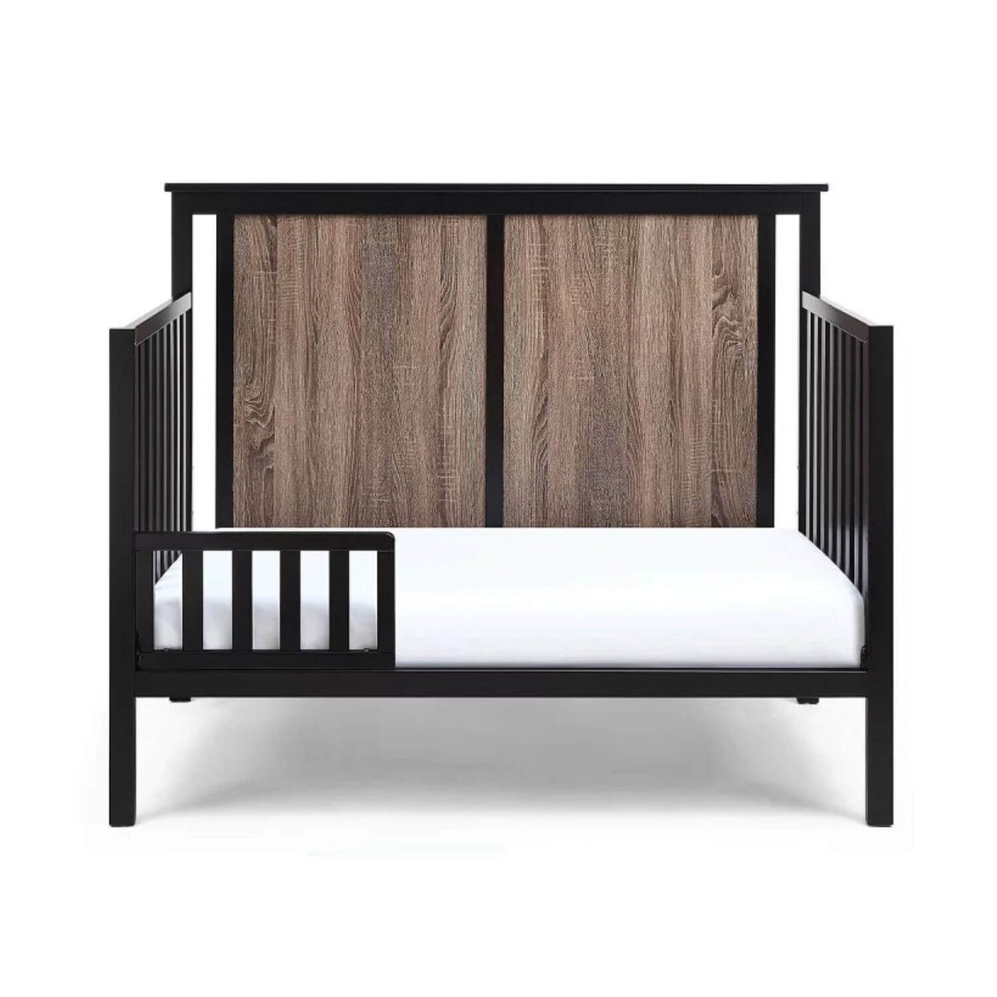 Connelly 4-in-1 Convertible Crib Black/Vintage Walnut