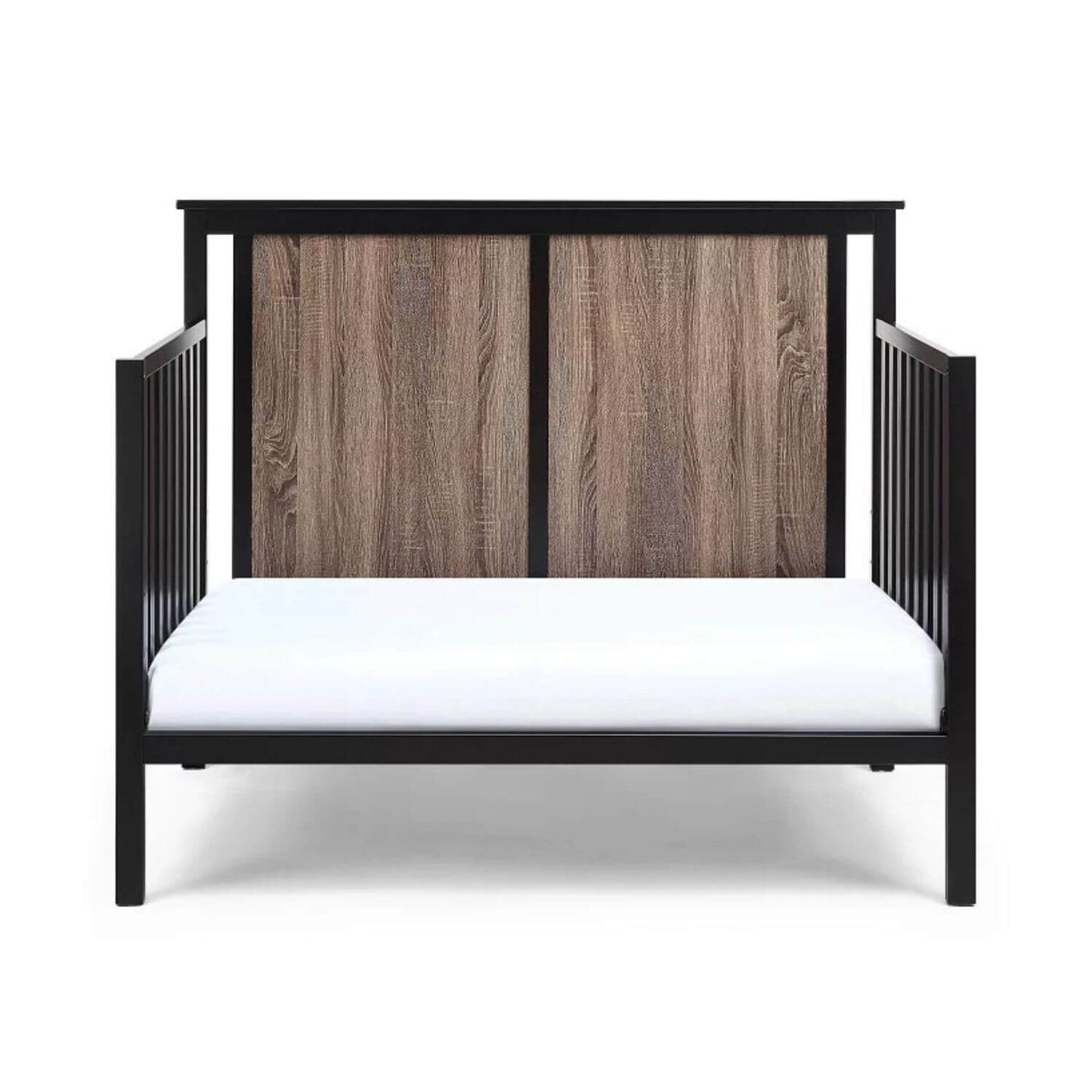 Connelly 4-in-1 Convertible Crib Black/Vintage Walnut