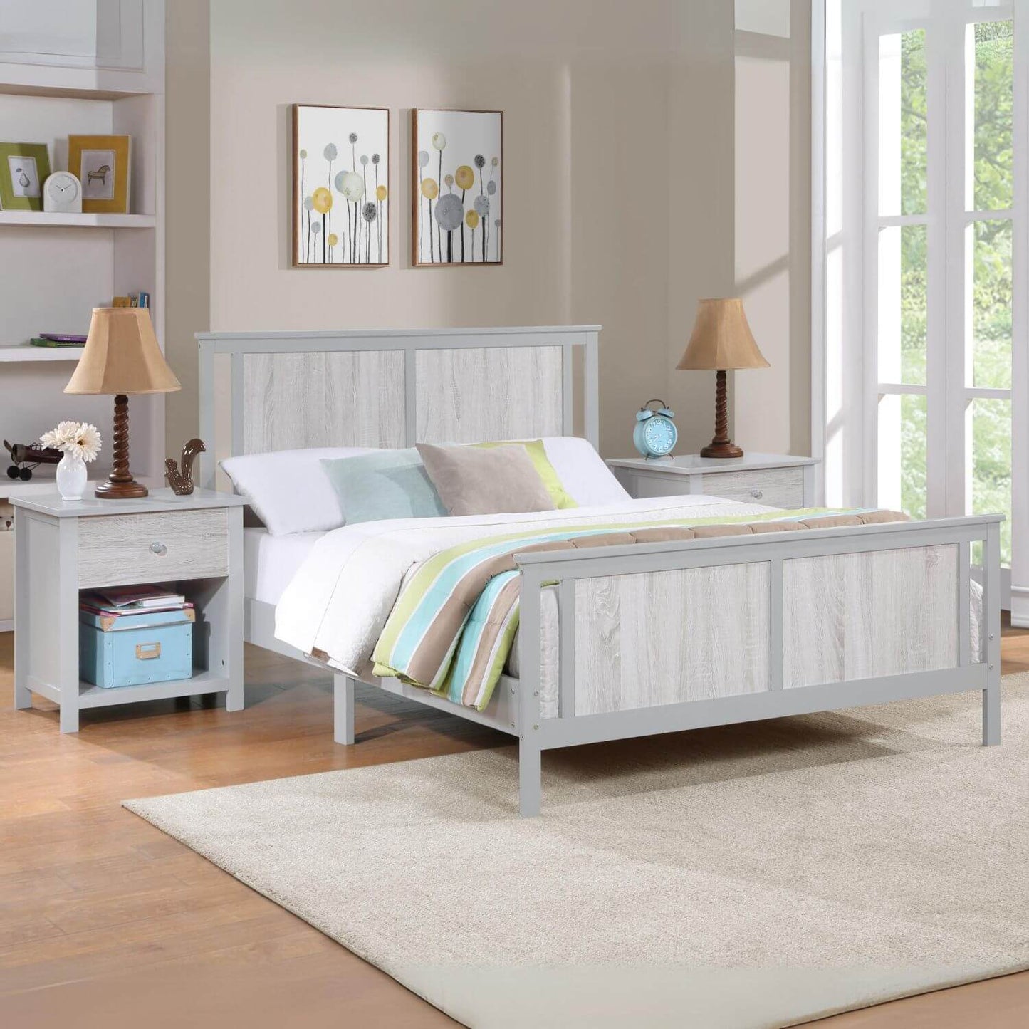 Connelly Nightstand Gray