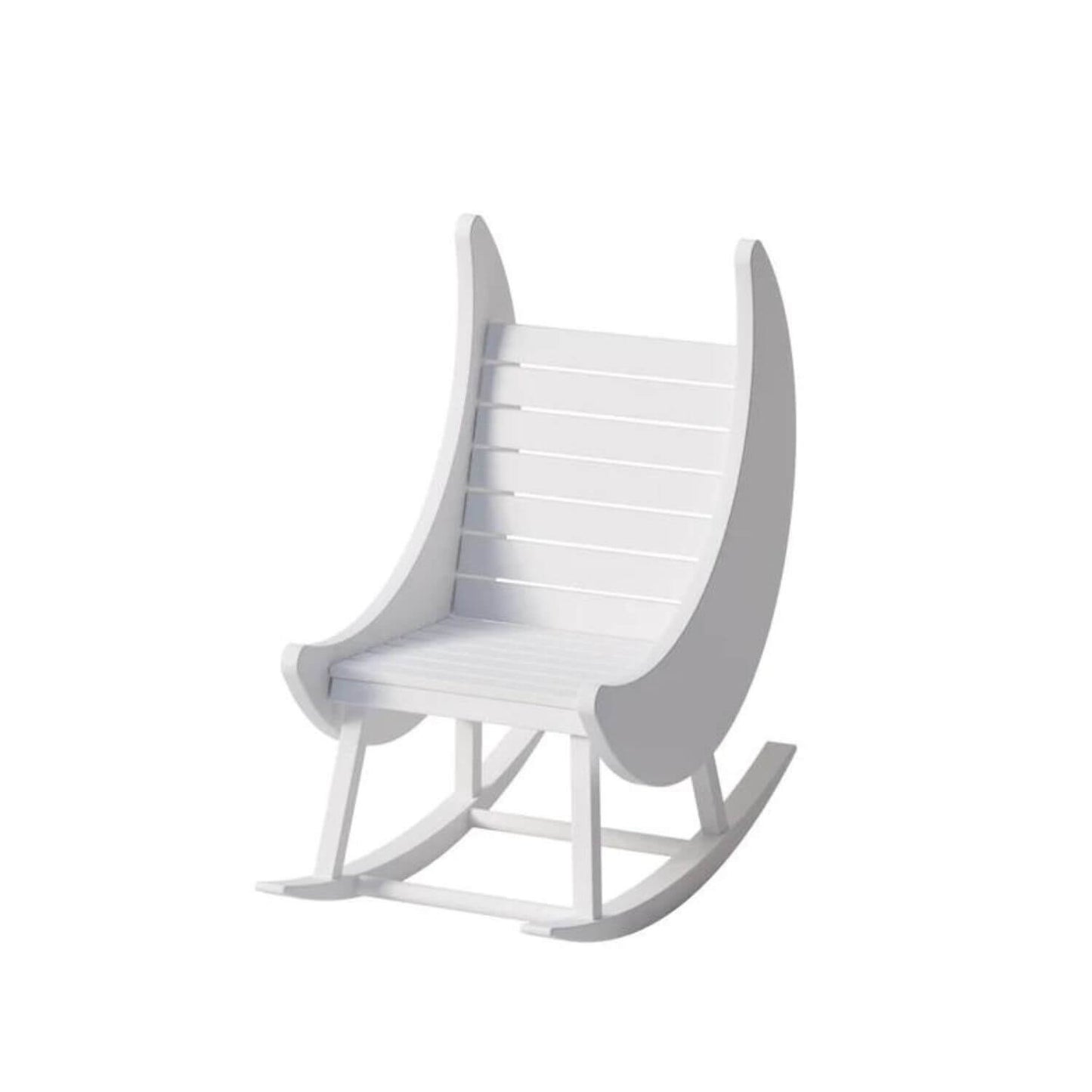 Milk Street Baby Crescent Moon Rocker Tot size Snow
