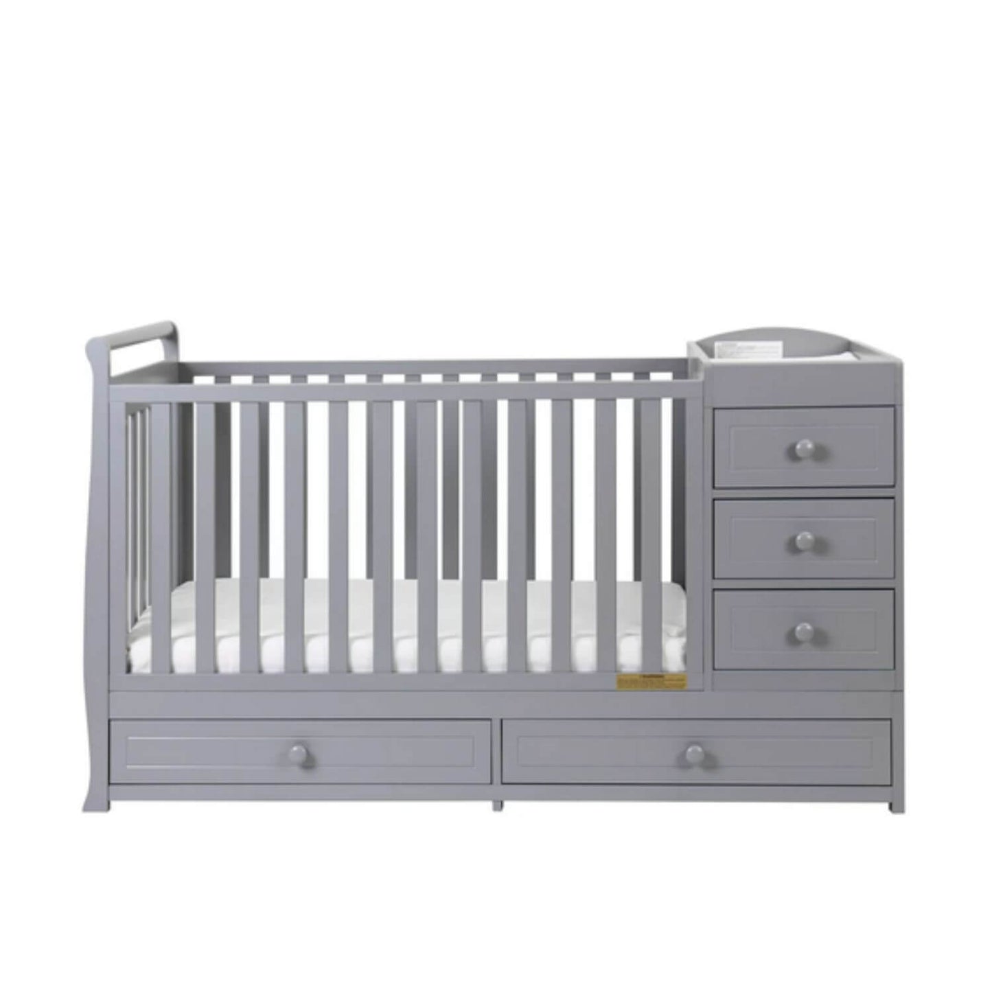 AFG Daphne 3-in-1 Crib and Changer Combo Gray
