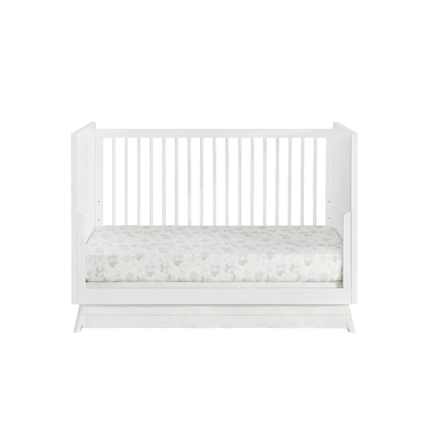 Oxford Baby Dawson 3 in 1 Convertible Crib | White