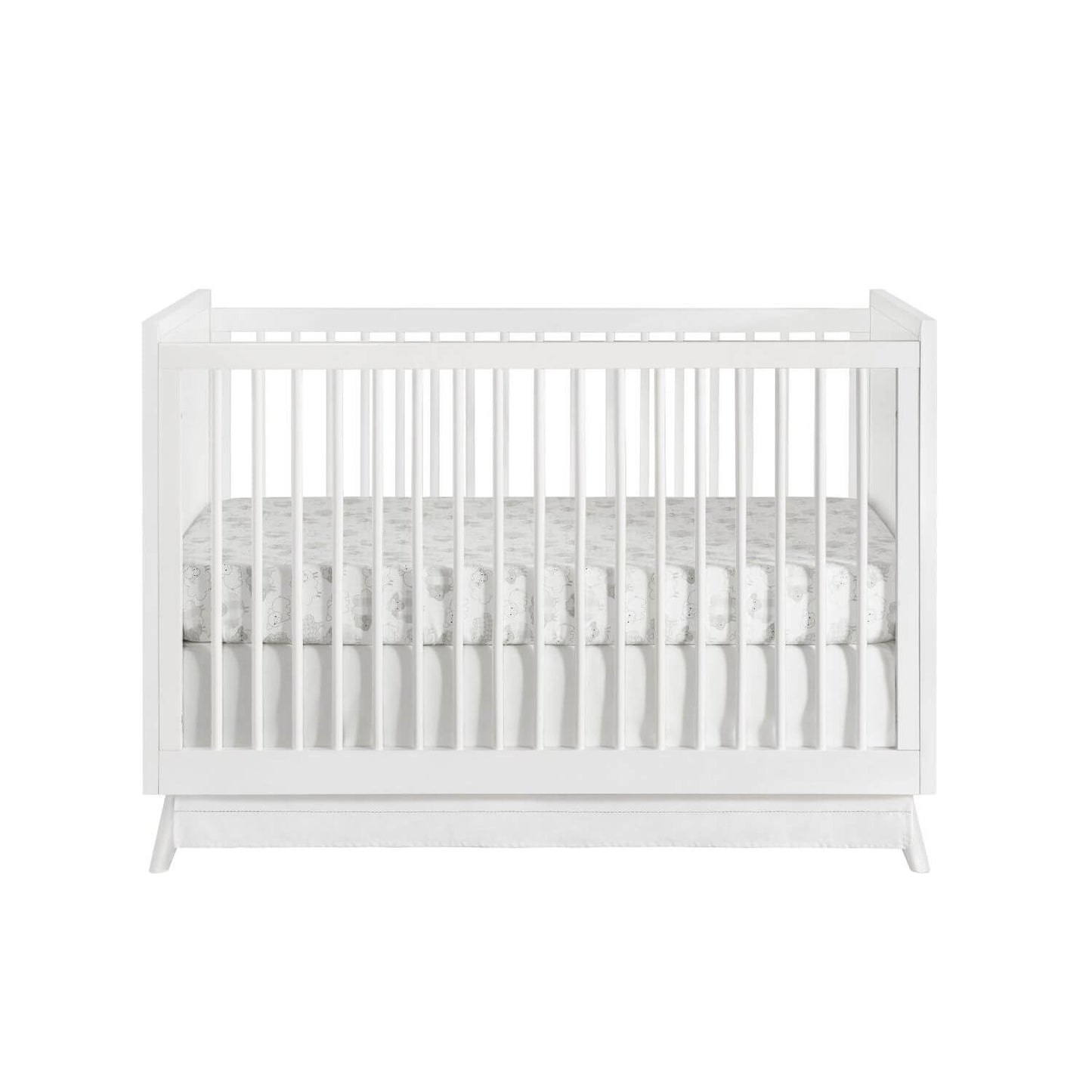 Oxford Baby Dawson 3 in 1 Convertible Crib | White