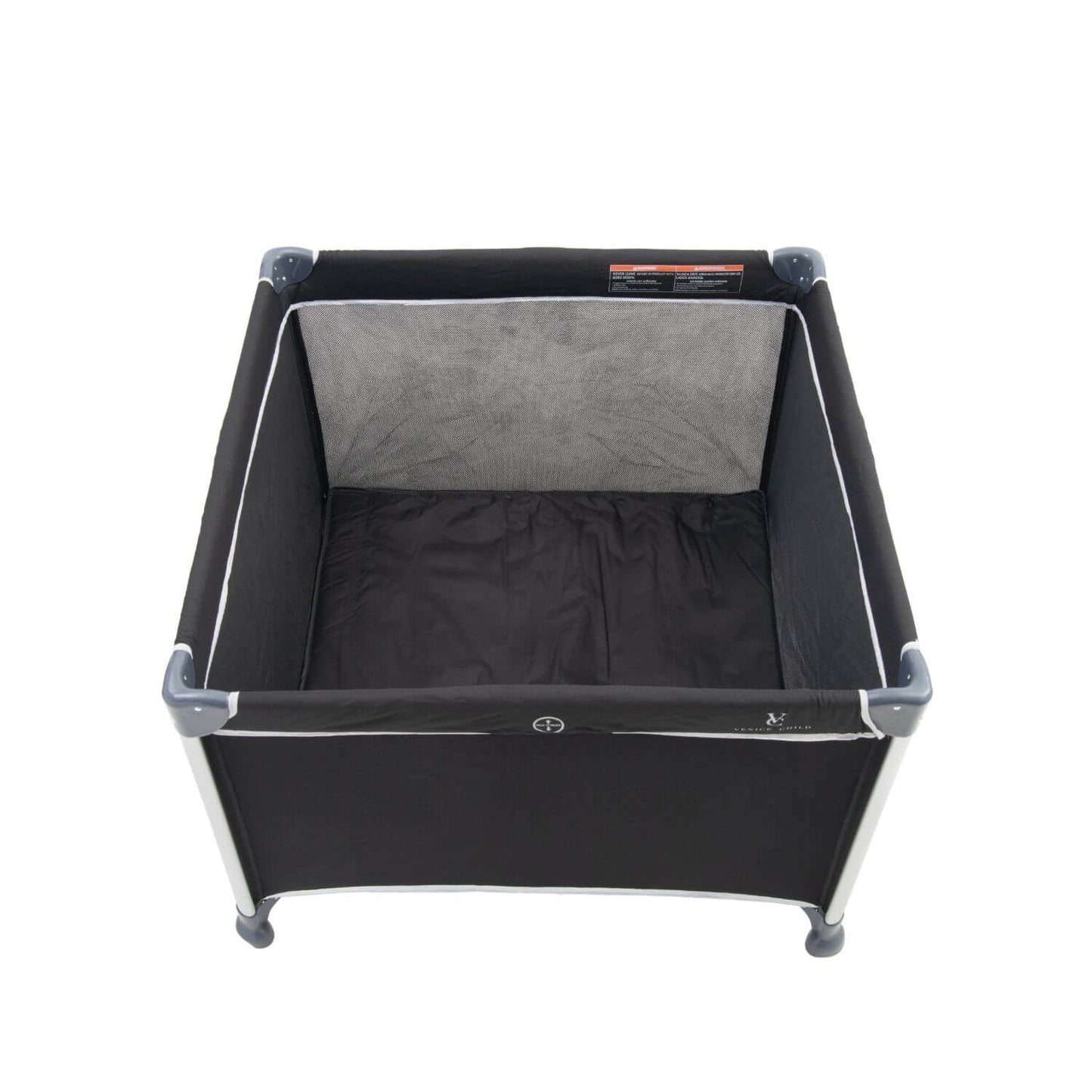 Venice Child DayDreamer 40" x 40" Playard | Black