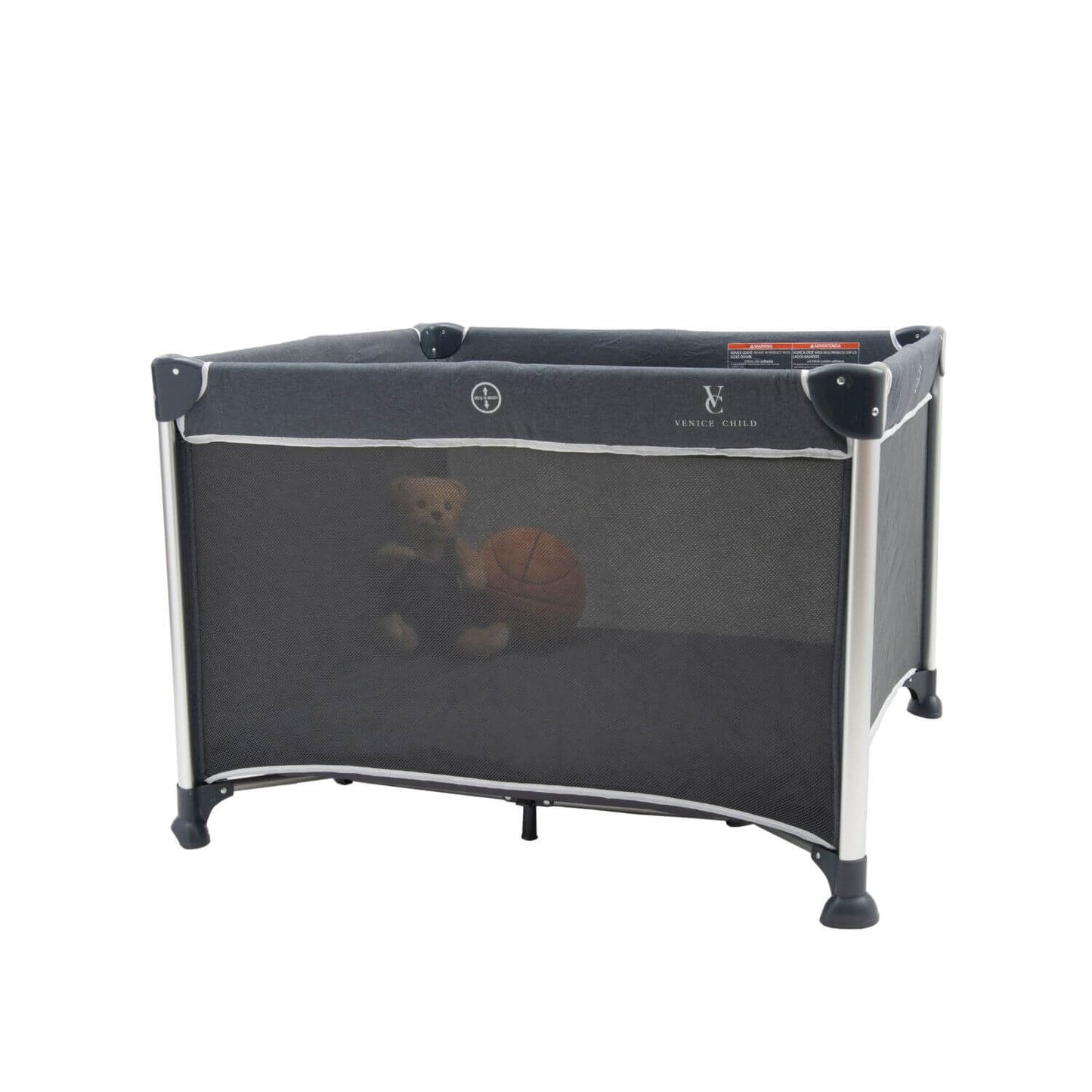 Venice Child DayDreamer 40" x 40" Playard | Gray