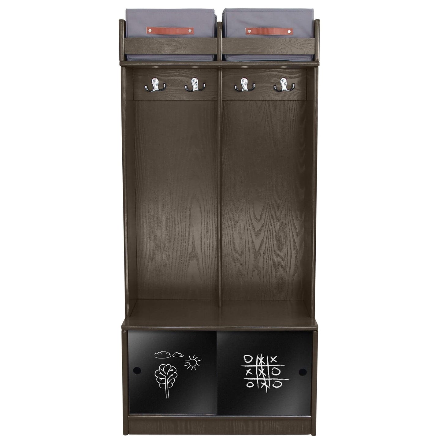 Little Partners Deluxe Cubby Charcoal Grey