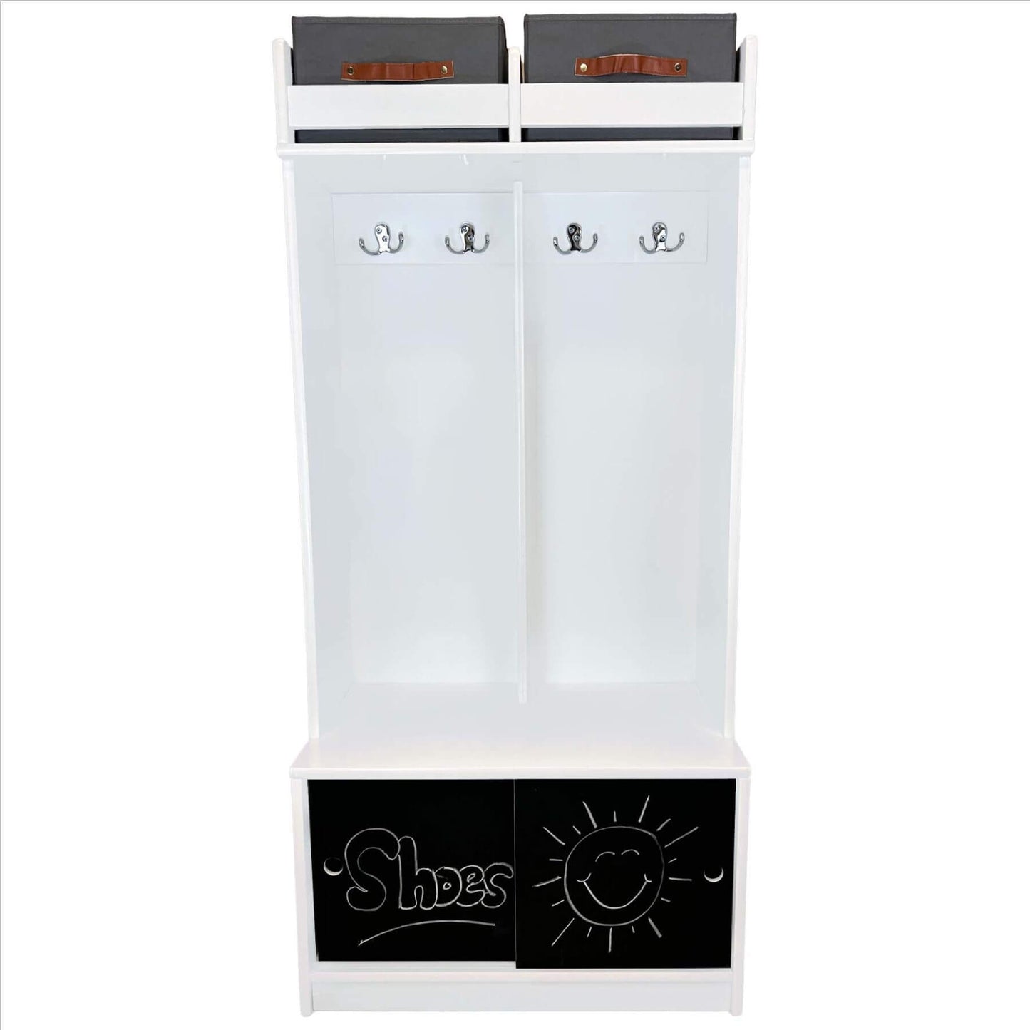 Little Partners Deluxe Cubby White