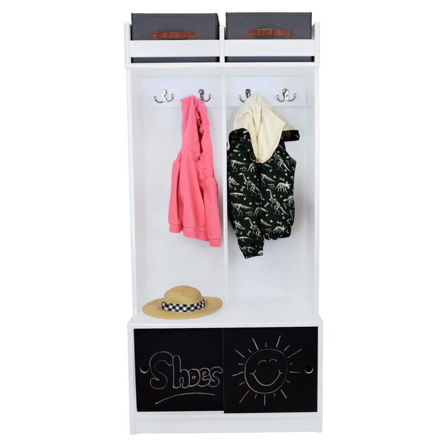 Little Partners Deluxe Cubby White