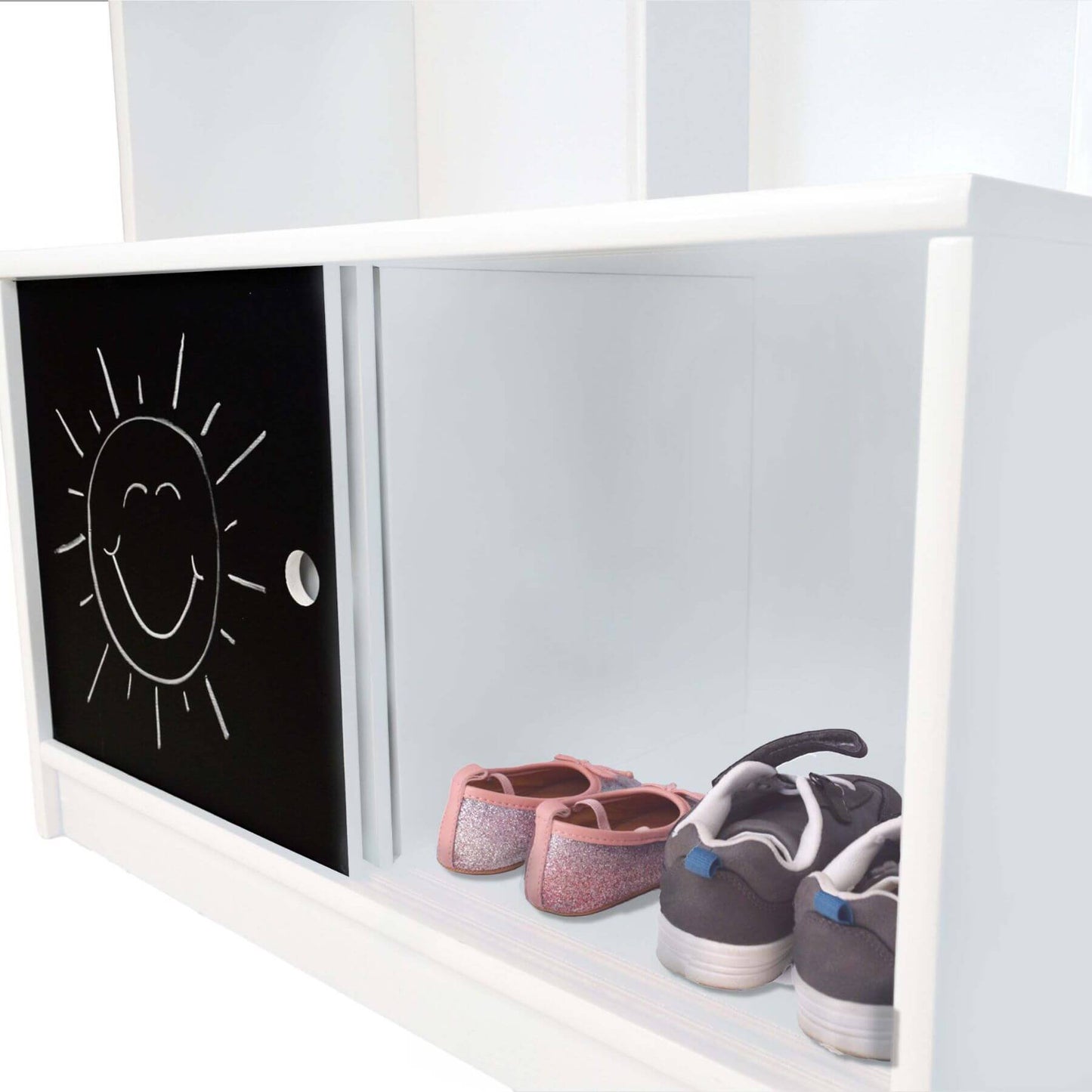 Detail of Little Partners Deluxe Cubby White