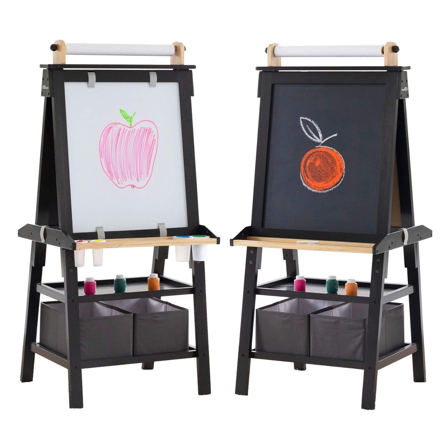 Little Partners Deluxe Learn & Play Art Center Charcoal