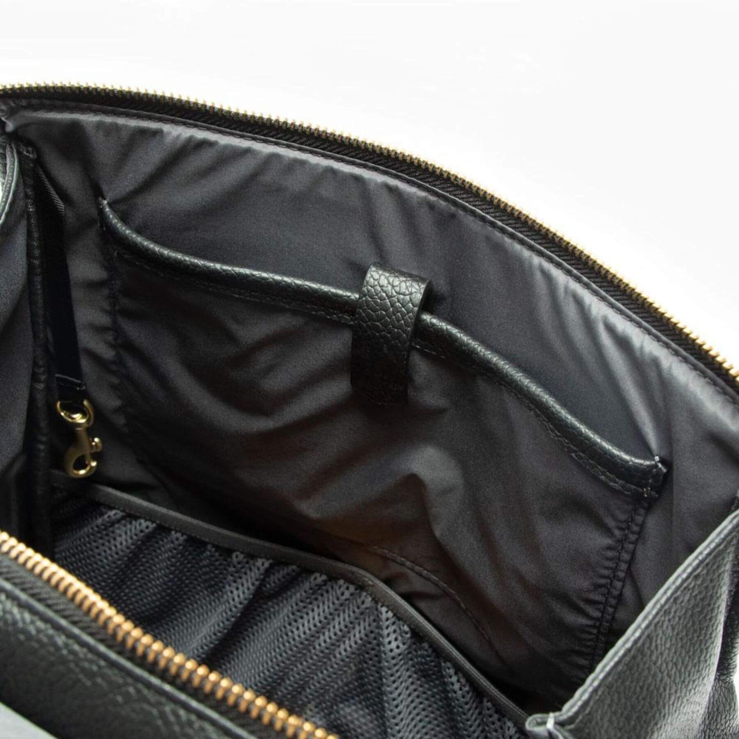 Close-up of Ebony Classic Diaper Bag II