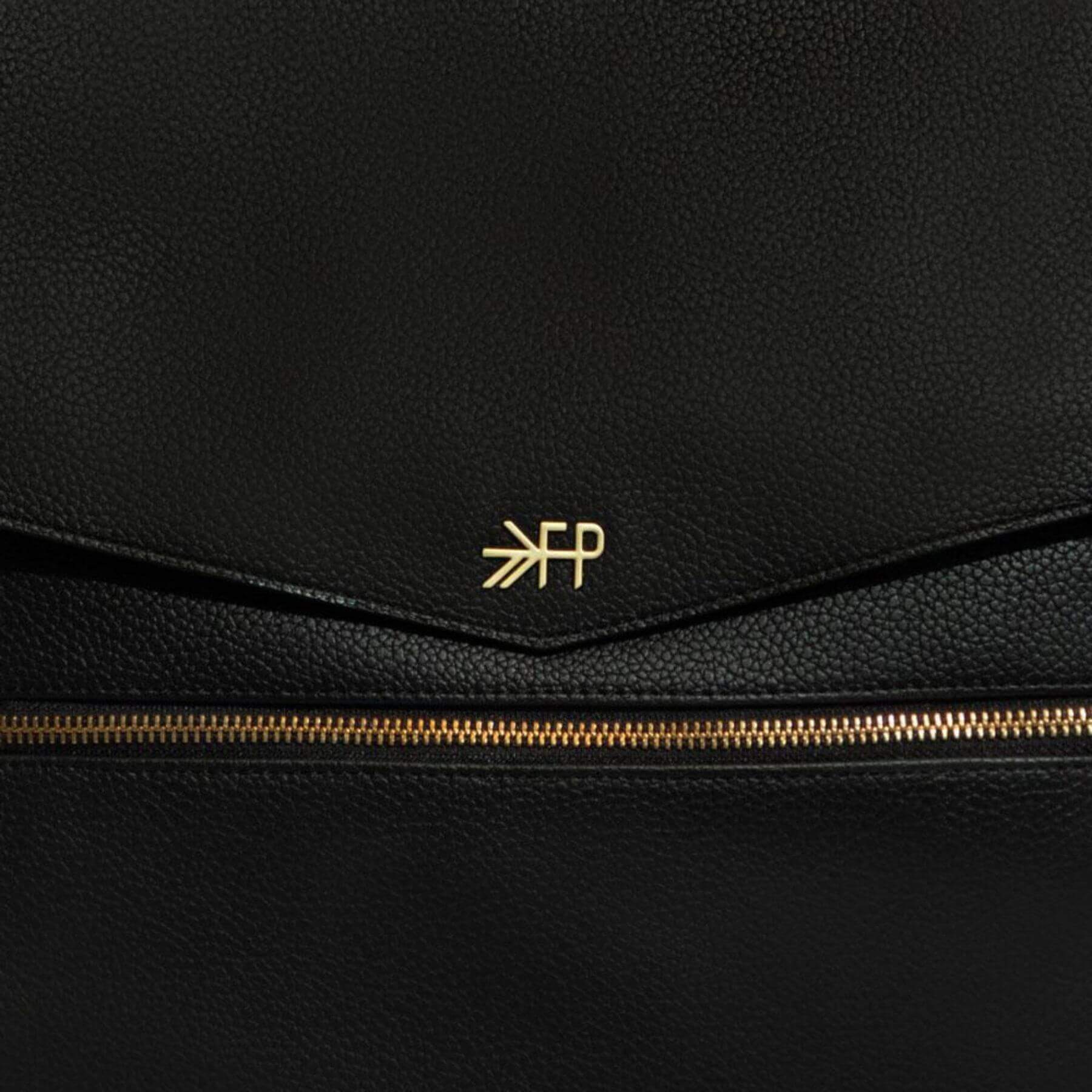 Close-up of Ebony Classic Diaper Bag II