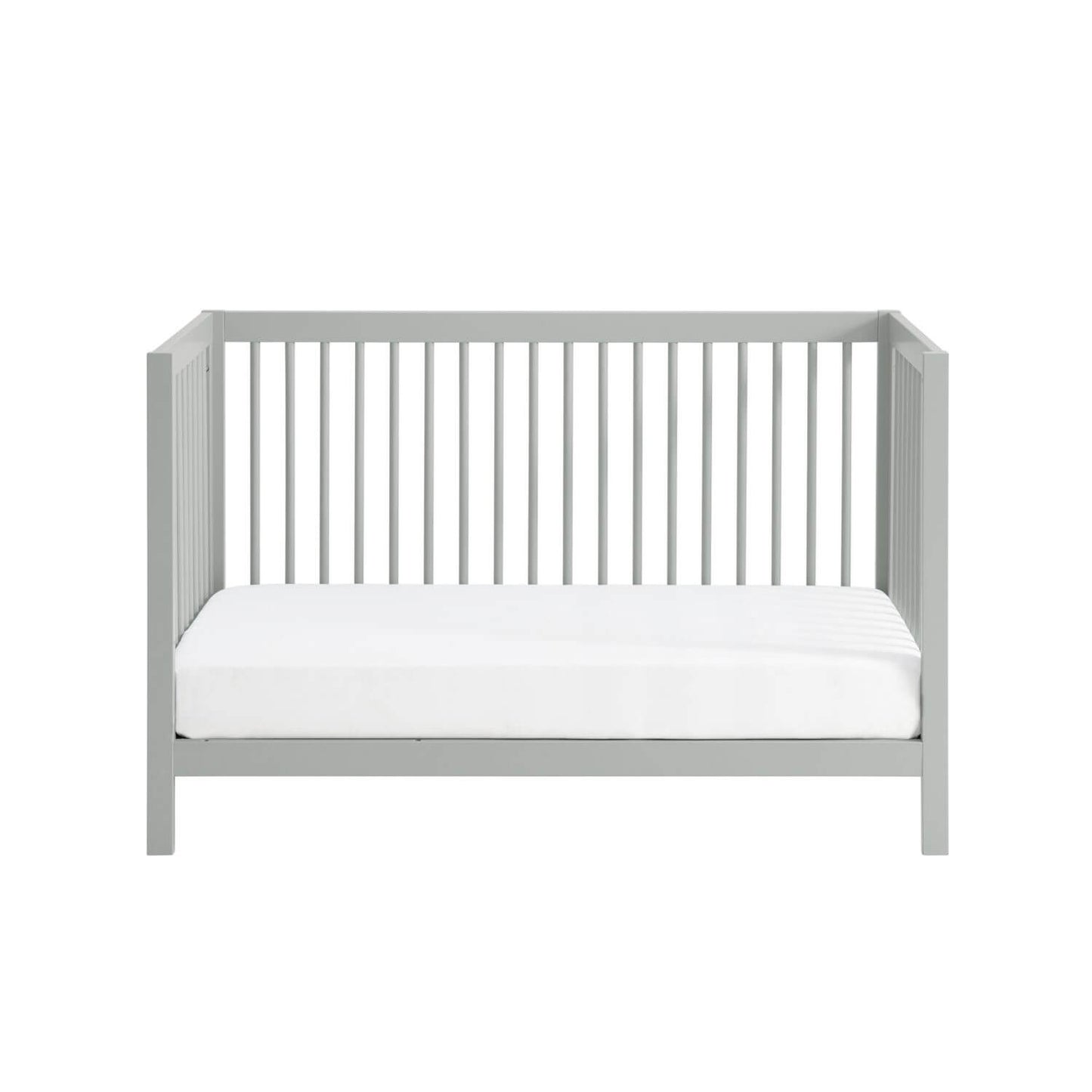 Soho Baby Essential 4 In 1 Convertible Island Crib | Grey