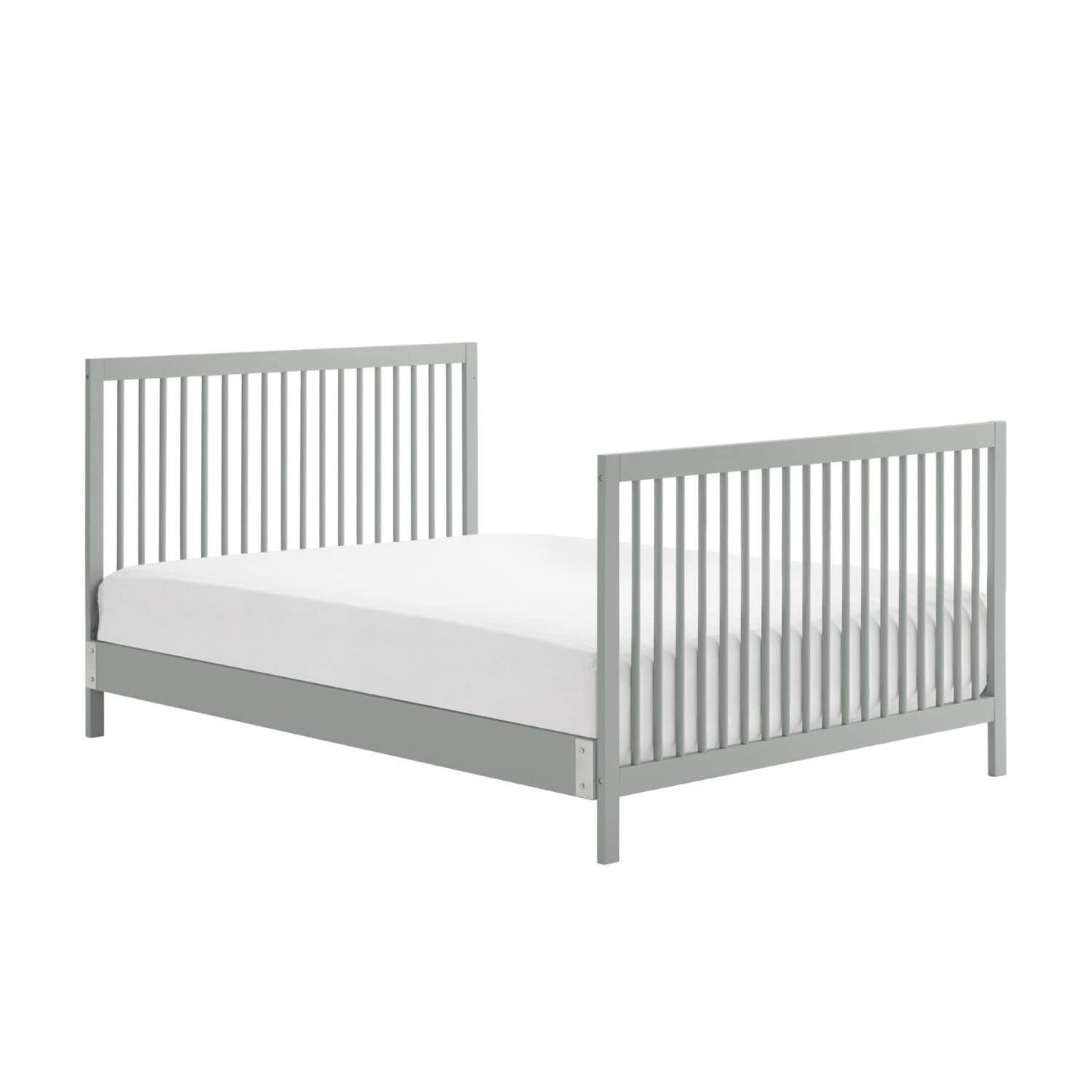 Soho Baby Essential 4 In 1 Convertible Island Crib | Grey