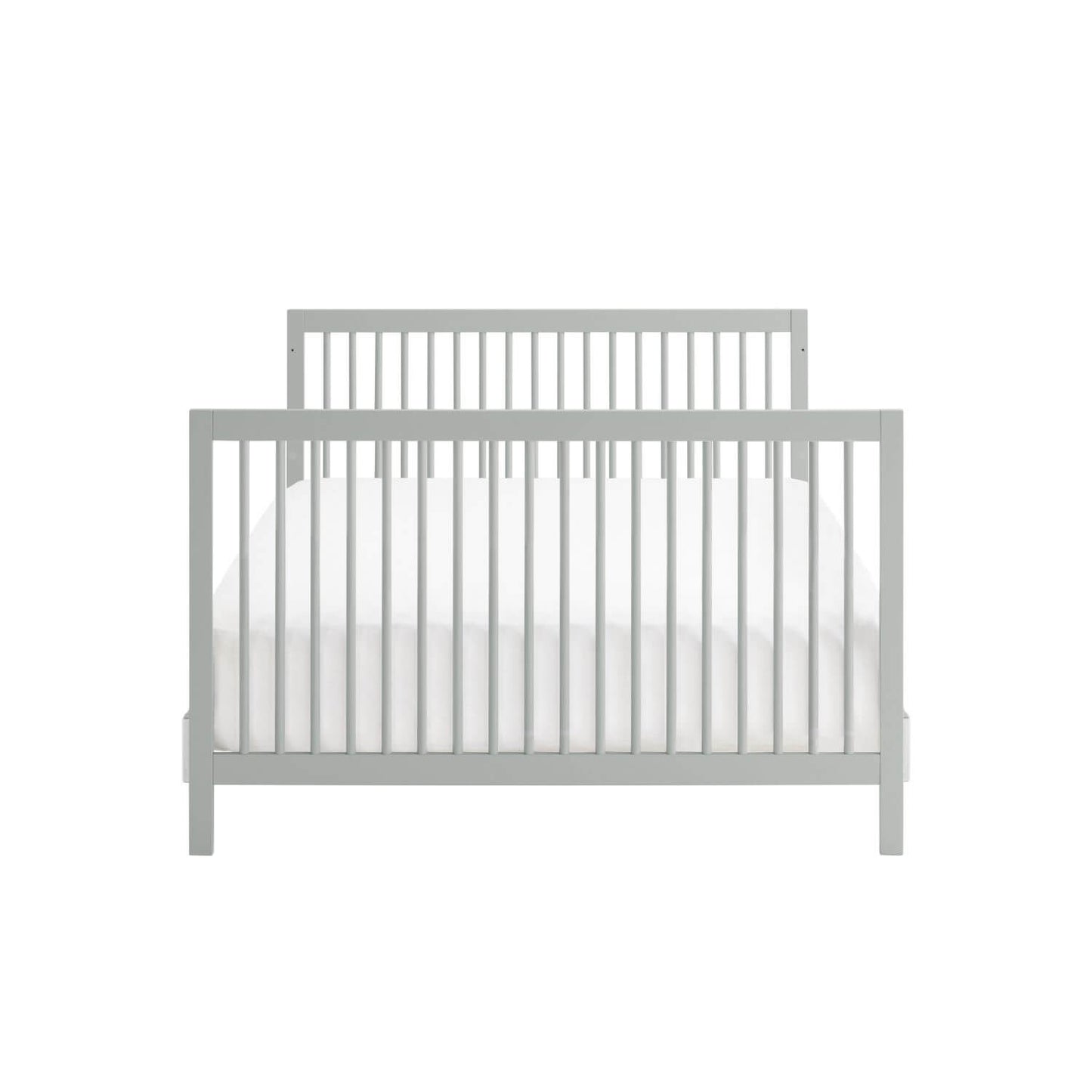Soho Baby Essential 4 In 1 Convertible Island Crib | Grey