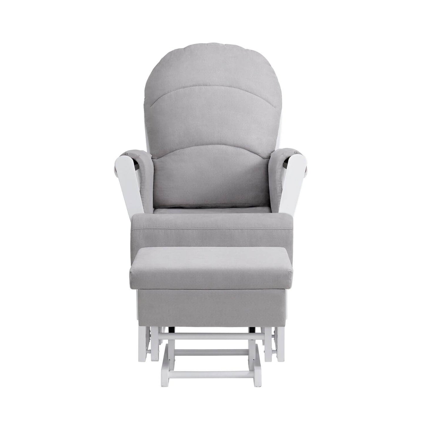 Soho Baby Essential Wooden Glider | Light Gray