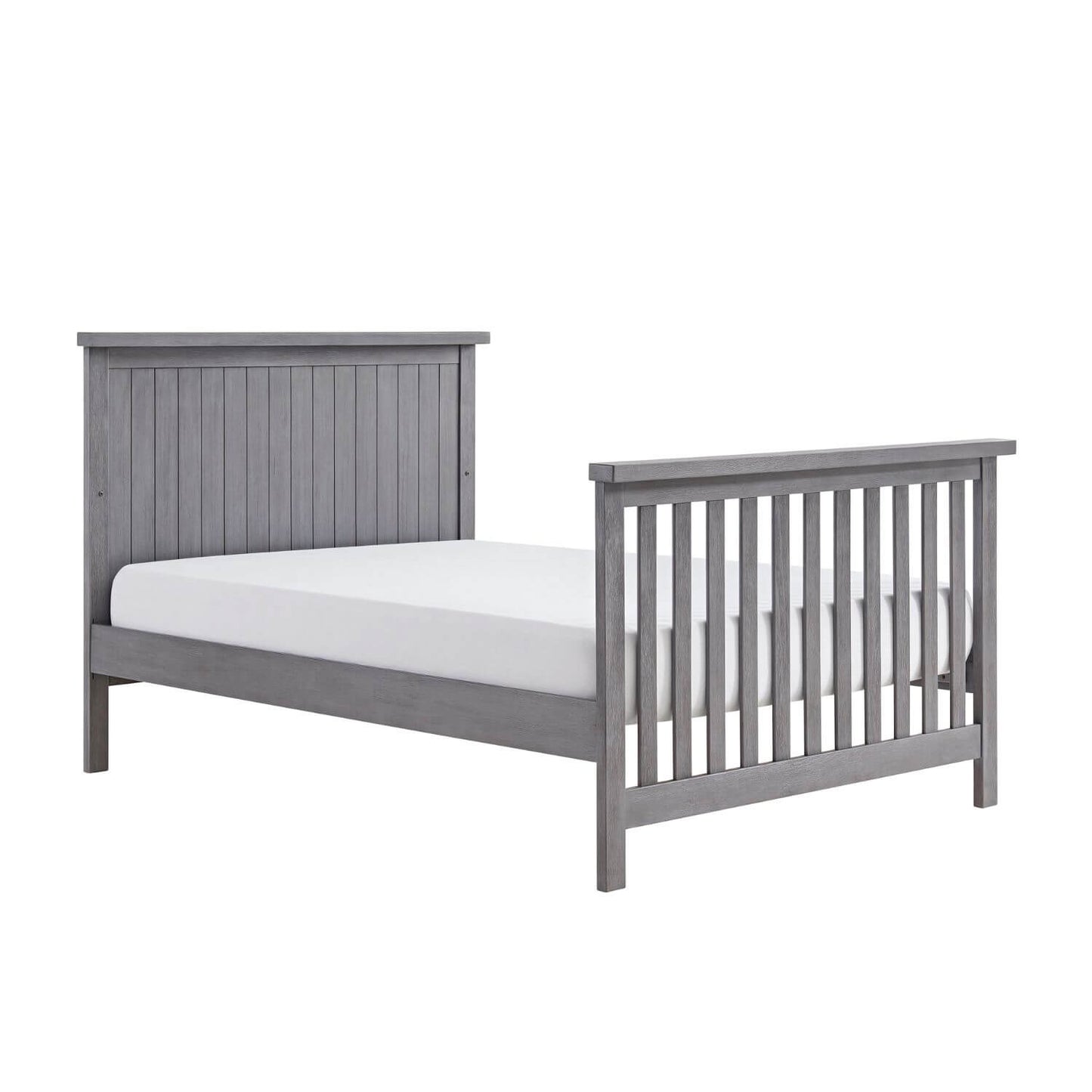 Soho Baby Everlee 4-in-1 Convertible Crib in Greystone - Converted to a Full Bed