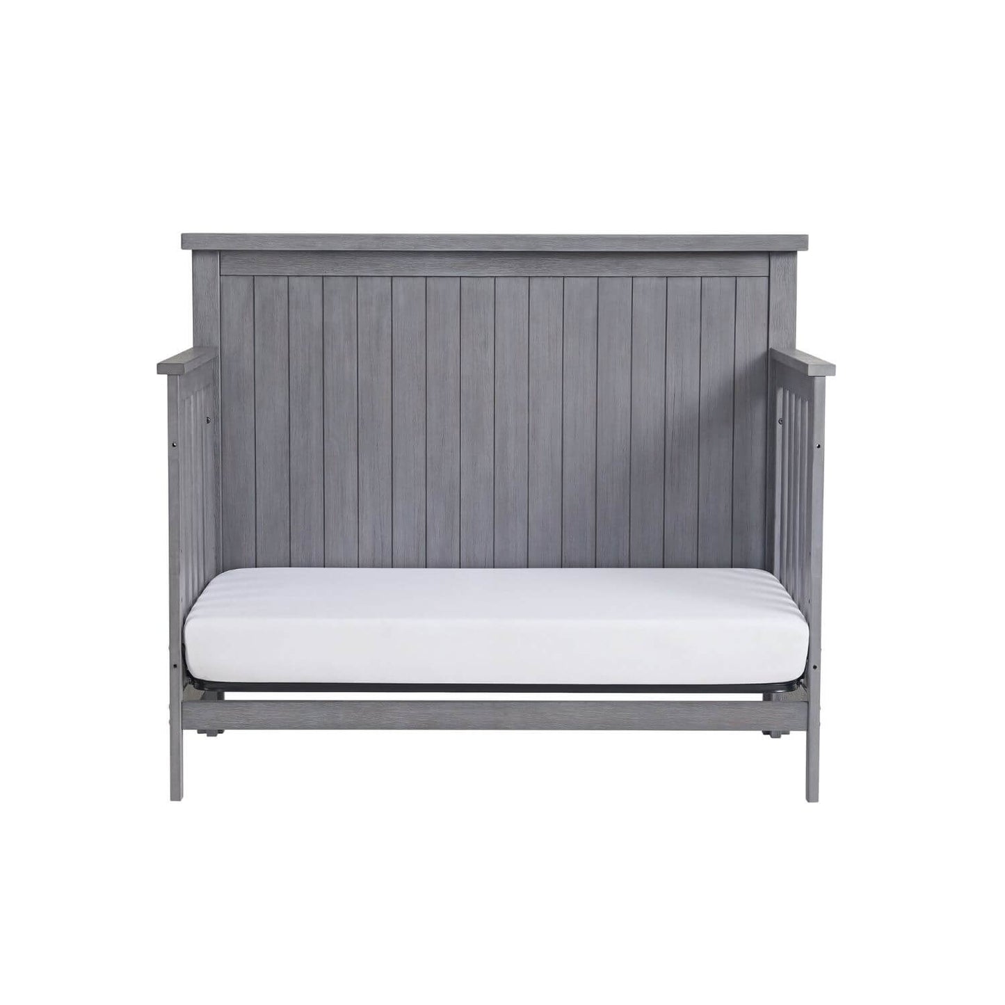 Soho Baby Everlee 4-in-1 Convertible Crib in Greystone - Converted to a Daybed