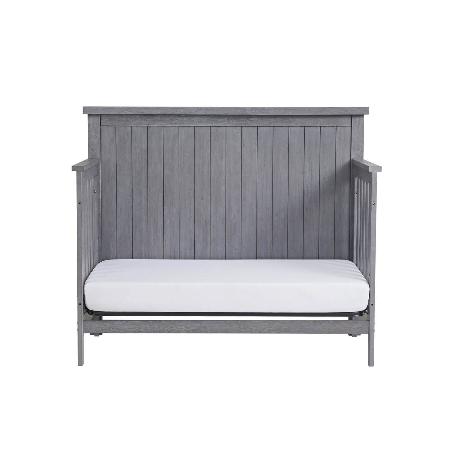 Soho Baby Everlee 4-in-1 Convertible Crib in Greystone - Converted to a Daybed