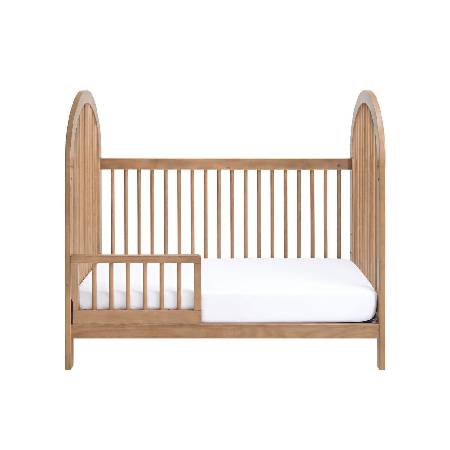 Soho Baby Everlee Island Crib to Toddler Bed Guard Rail | Honey Wood