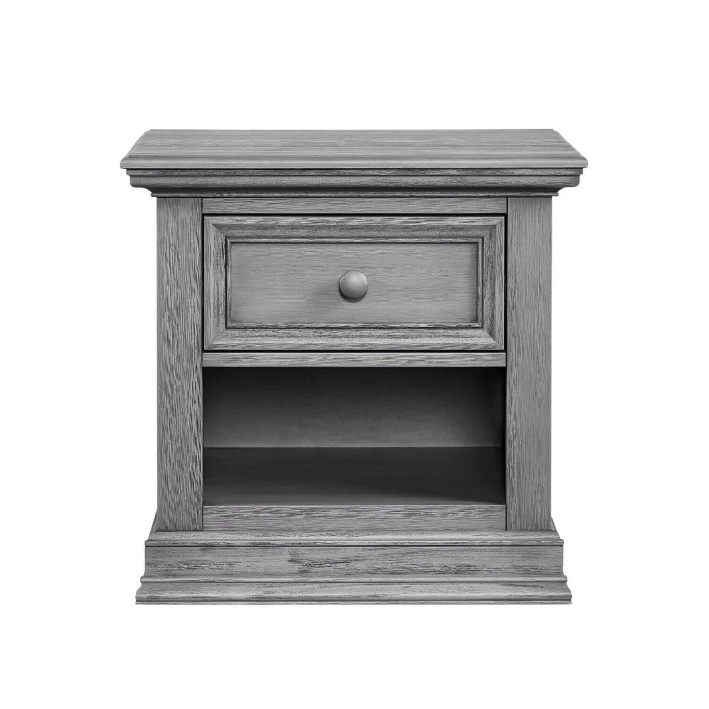 Oxford Baby Glenbrook 1-Drawer Nightstand | Graphite Gray