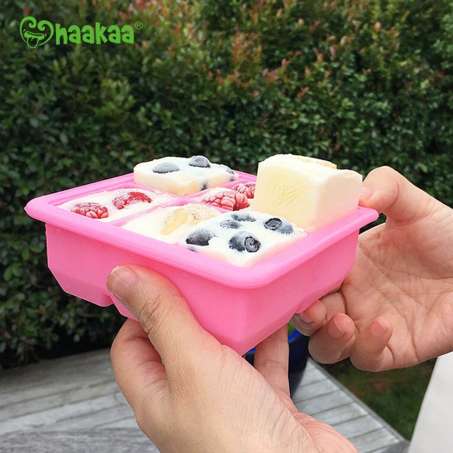 Haakaa Freezer Tray Blush - 6 Compartments