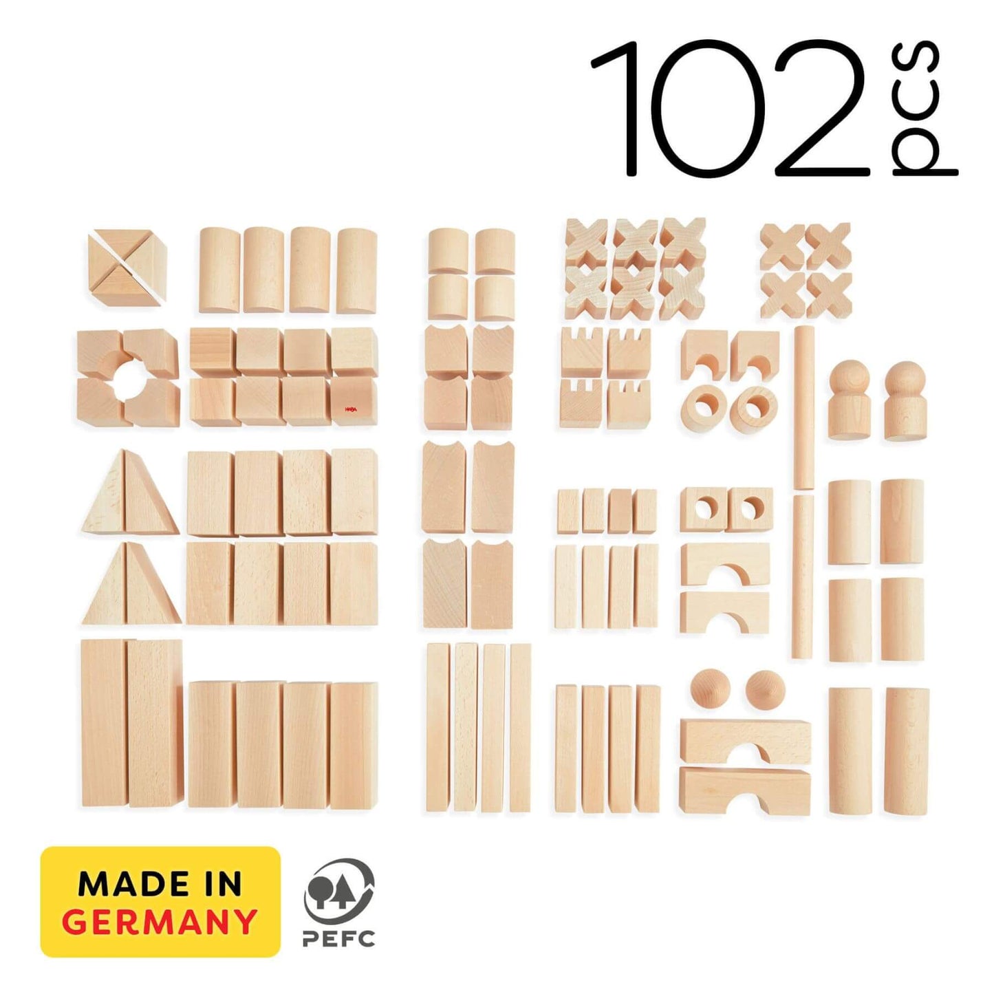HABA Building Blocks 102 Piece